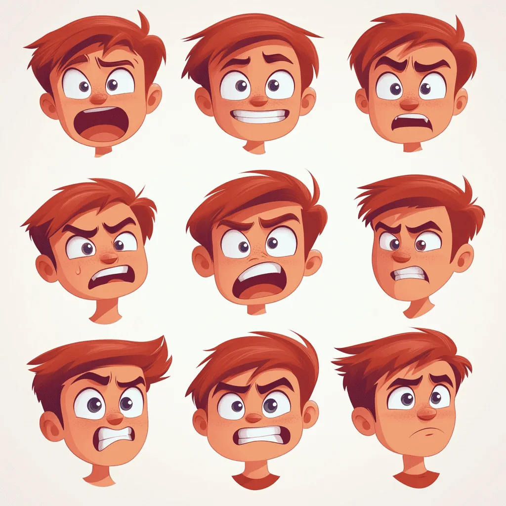 Character for a cartoon